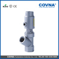 Y type stainless steel SS304 pneumatic angle seat valve